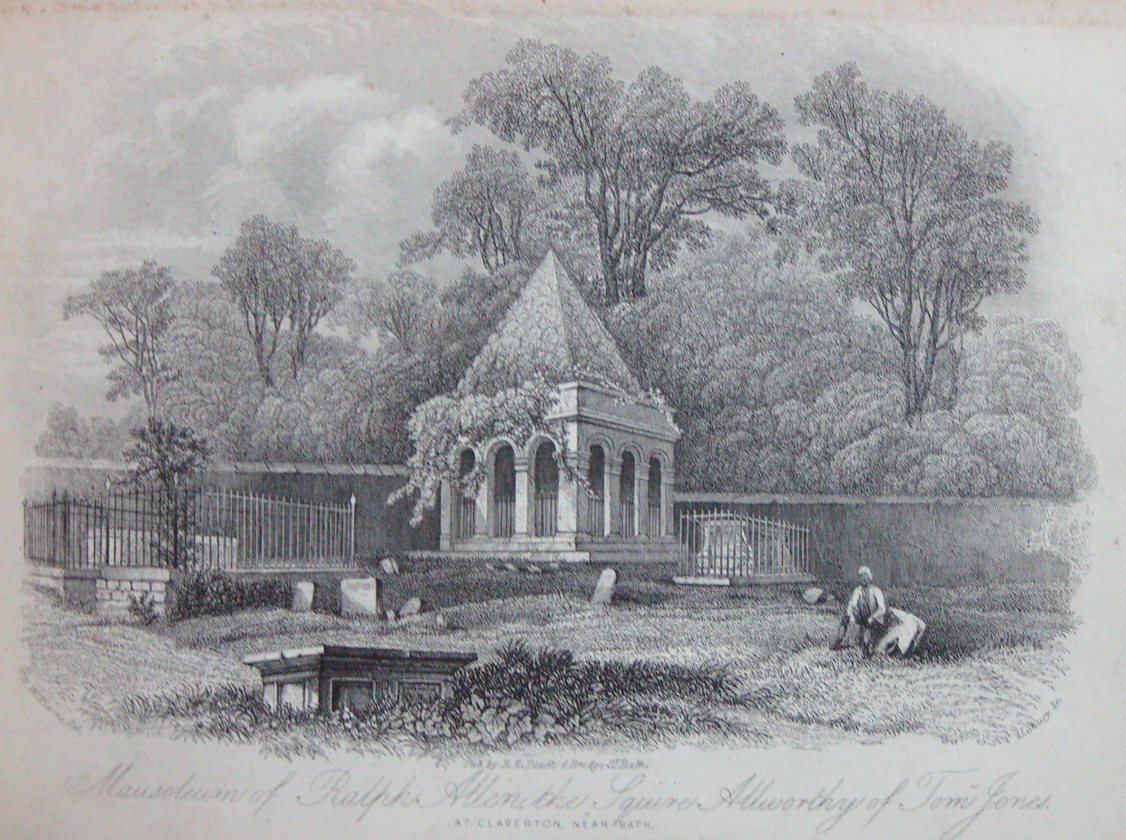 Steel Vignette - Mausoleum of Ralph Allen at Claverton near Bath - Shury